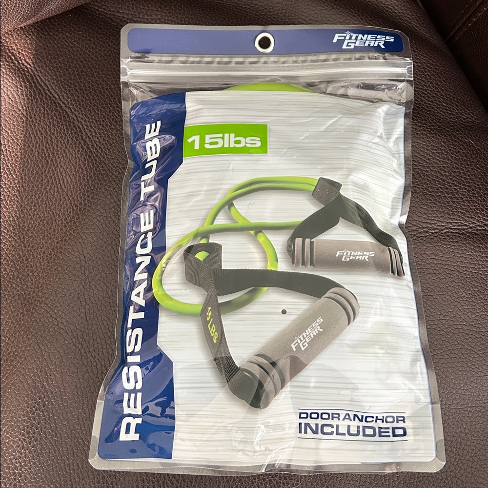 FITNESS GEAR Resistance Tube with Door Anchor